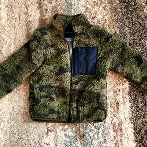 4T Boys Camo Zip up
